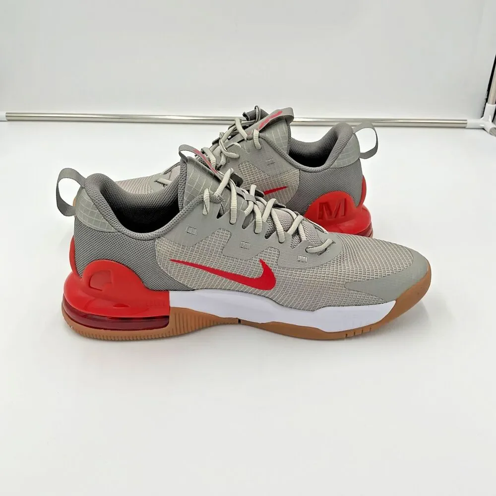 New Nike Air Max Alpha Trainer 5 Cobblestone Crimson Size 10 Sneakers DM0829 006